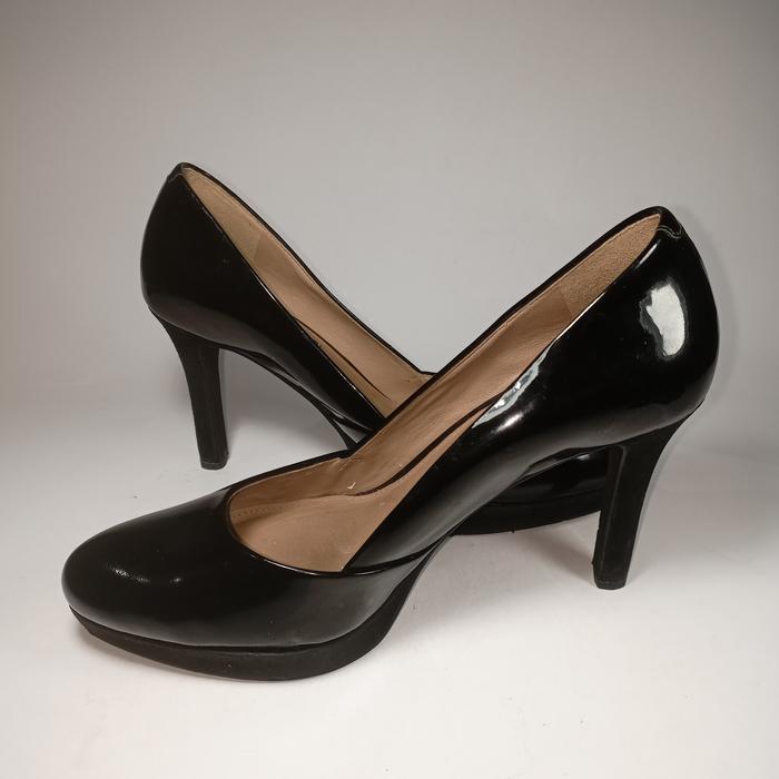 Ecco original Leather heels 37,5 size women shoes
