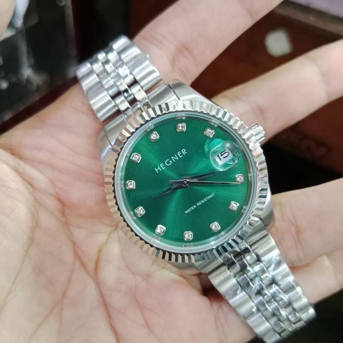 Jam tangan HEGNER original hw 1703B/1703L couple