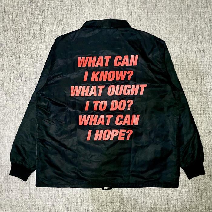 Uniform Experiment "Philosophy" Coach Jacket