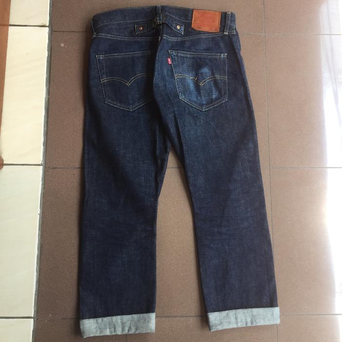 Levis 702 big E selvedge bukan nudie redwing ironheart vans sagara