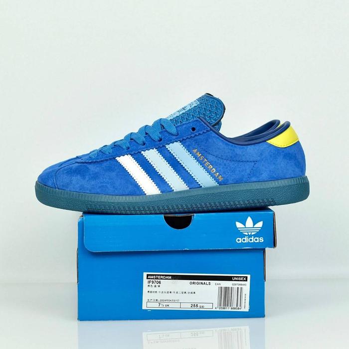 Adidas Amsterdam blue yellow