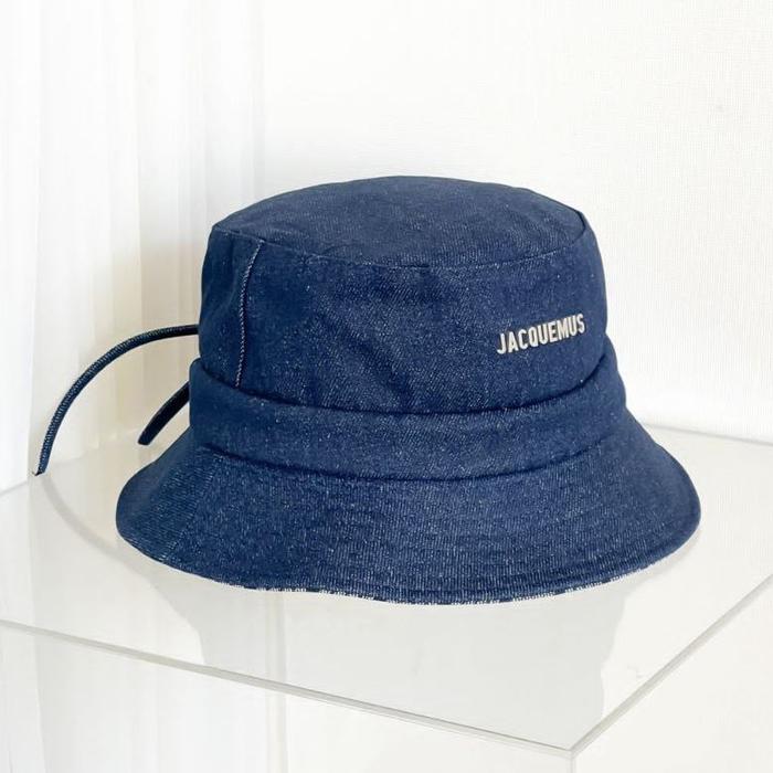 JACQUEMUS Le Bob Gadjo Bucket Hat Denim