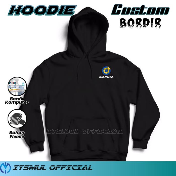 Jaket Hoodie Jasa marga Bordir Jasa marga Bordir