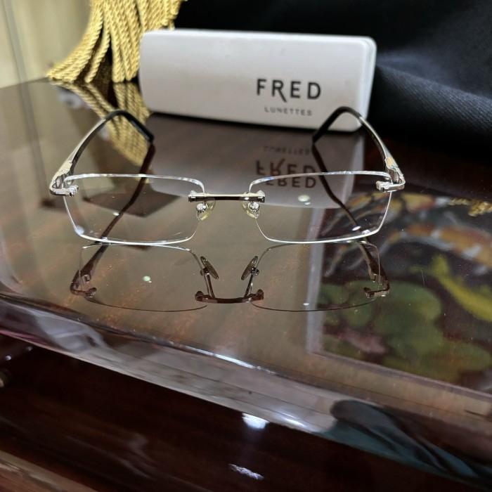 kacamata fred rimless frameless 100% original authentic