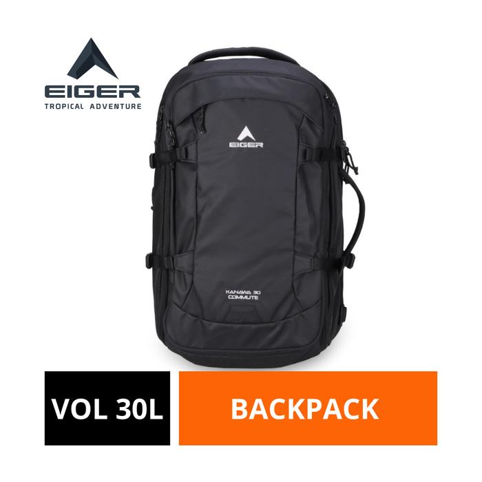 [BISA COD] Tas Ransel Eiger Original 30 Liter YQ.42 CA Backpack Laptop [ 2X LIPAT UANG KEMBALI BILA 