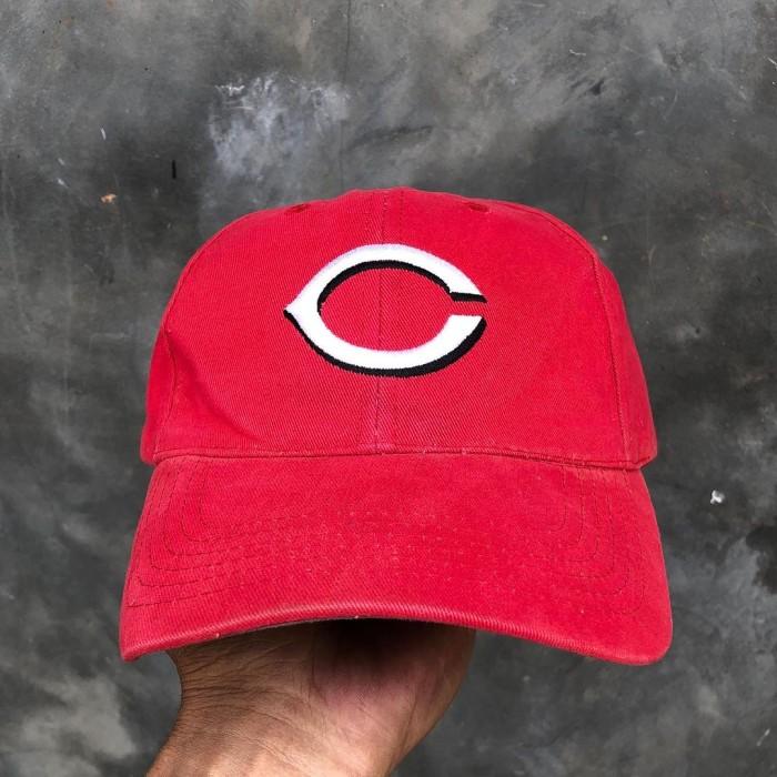 Topi MLB CINCINNATI REDS bekas second nba new era vtg nfl NIKE Original