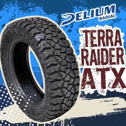 Ban Delium Terra Raider ATX 235 75 R15 Ban AT Xtreme dengan kembang MT Mobil Hardtop FJ40   XJ Chero