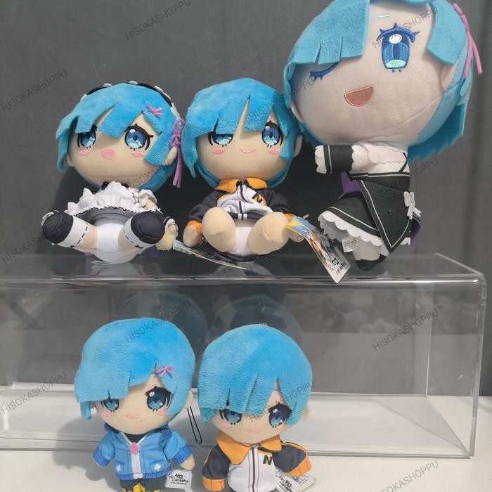 [REZERO] Boneka Anime Re Zero Rem Ram.