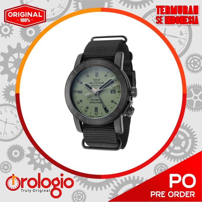 Jam Tangan Glycine Airman Men's Automatic Watch GL0493