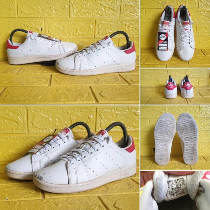 ADIDAS STAN SMITH RED Size 38 (23.5 cm) SECOND ORIGINAL