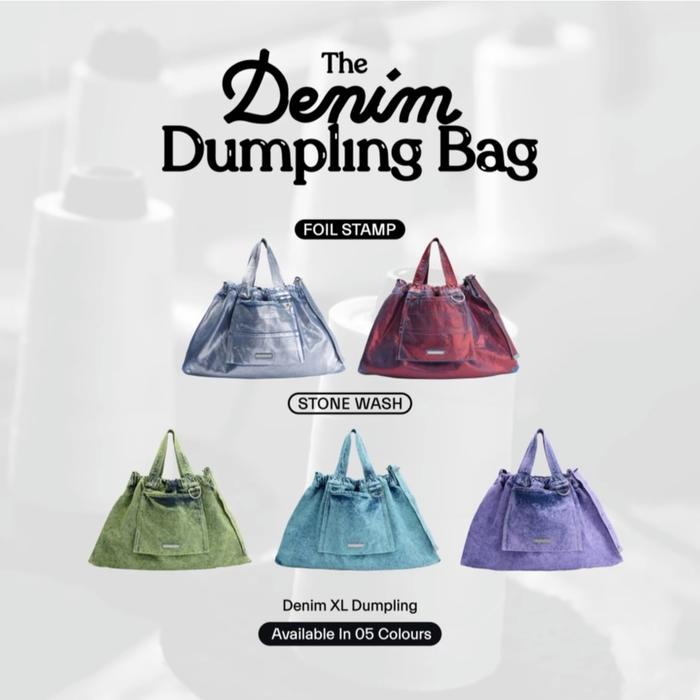 Beyond Denim XL Dumpling Bag