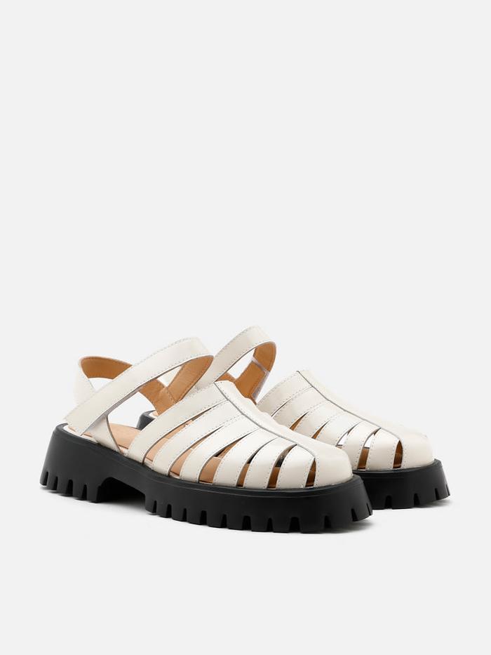Pazzion Elowen Cage Strap Sandals