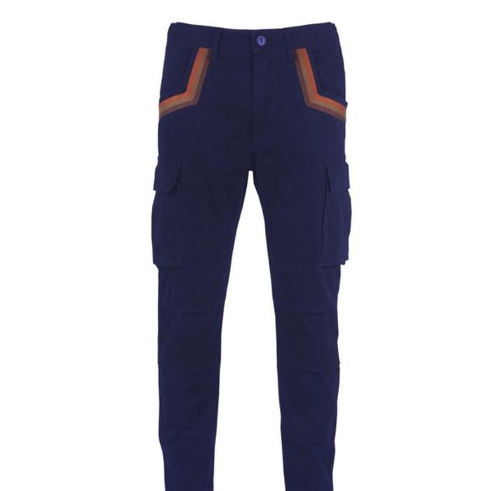 Celana cargo zipper greenlight x Alleia