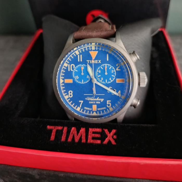 Timex The Waterbury Chronograph Indiglo
