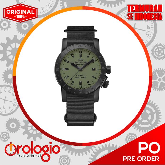 Jam Tangan Glycine Airman Purist Men's Automatic Watch GL0492