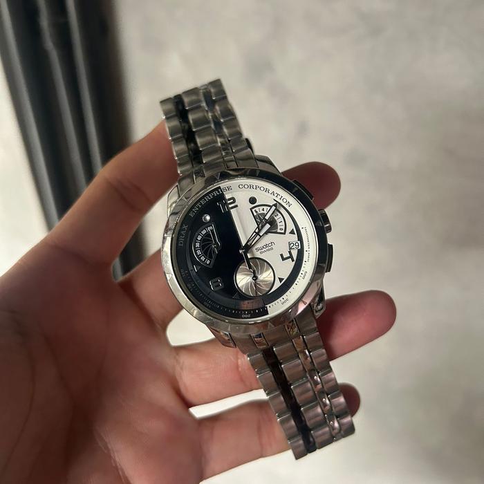 Jam Swatch James Bond 007 Watch Hugo Drax Villain Collection