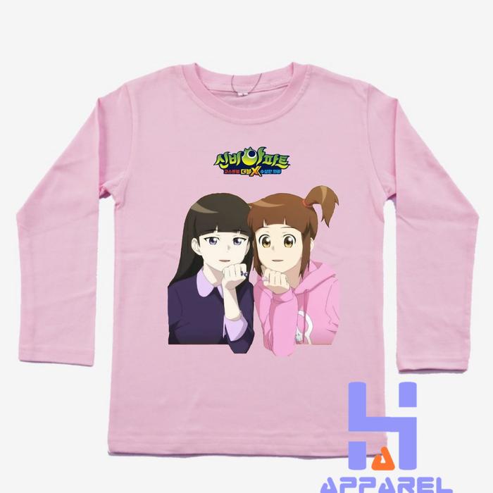 BAJU ANAK KAOS ANAK HARI KOO GAEUN LEE SHINBI HOUSE LENGAN PANJANG