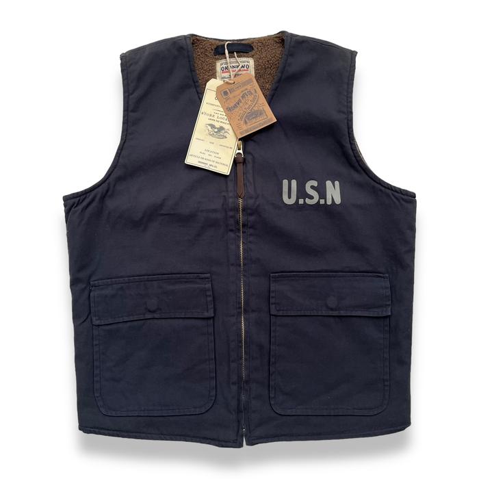 USN Canvas Vest Deck Jacket