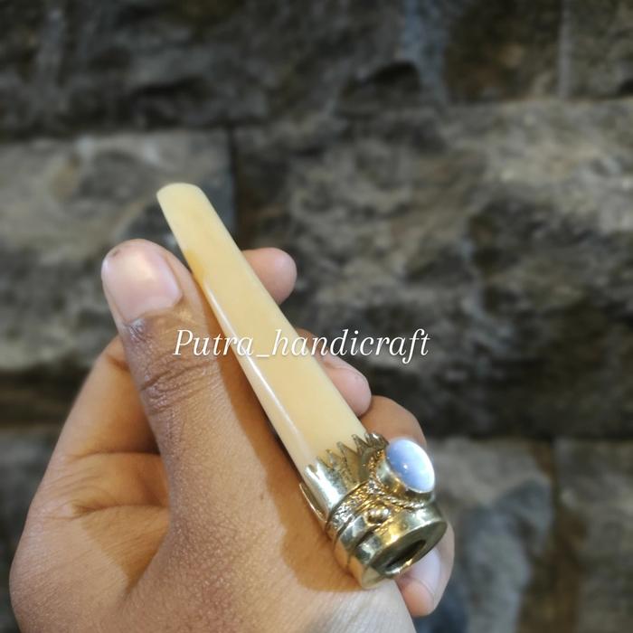 PIPA ONCE TULANG SAPI KRISTAL/ONCE TULANG ALPAKA/BUKAN ONCE DUYUNG