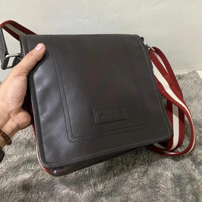 bally original tas bally slempang bally second