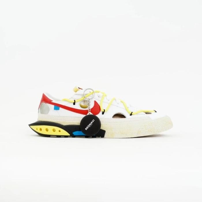 Nike Blazer Low Off-White University Red Original