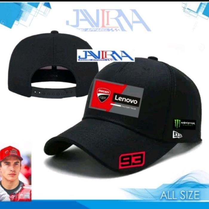 Topi Baseball Racing Marquez Lenovo Ducati
