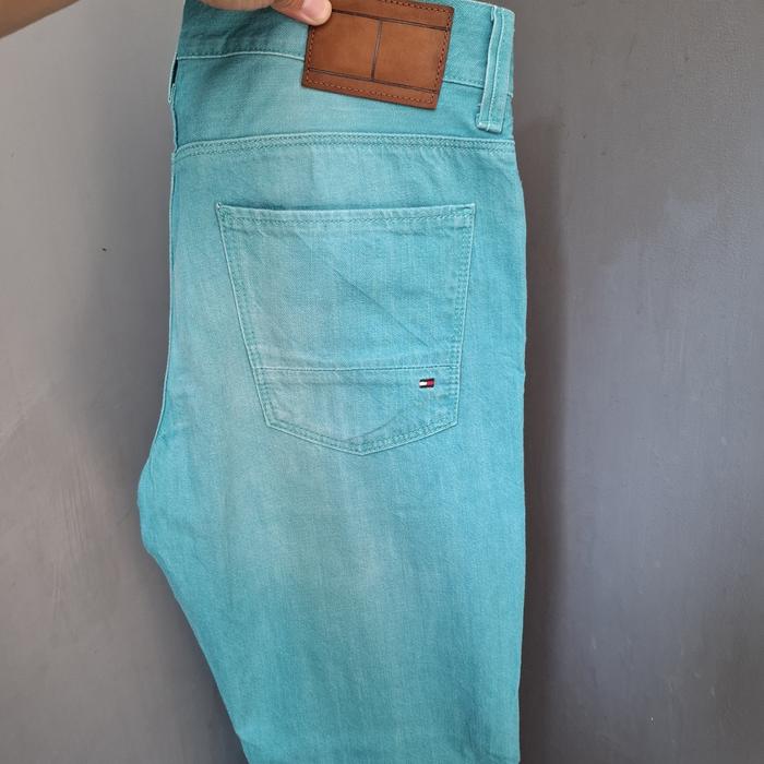 celana jeans Tommy hijau rare