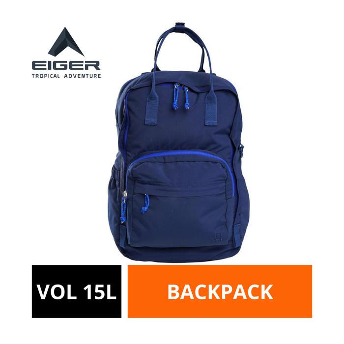 [BISA COD] Tas Ransel Eiger Original 15 Liter GD.26 EQ Backpack Laptop [ 2X LIPAT UANG KEMBALI BILA 