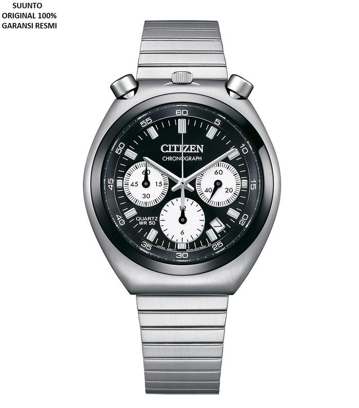 Jam Tangan Citizen AN3660-81E Bullhead Tsuno Reverse Panda Original Garansi Resmi