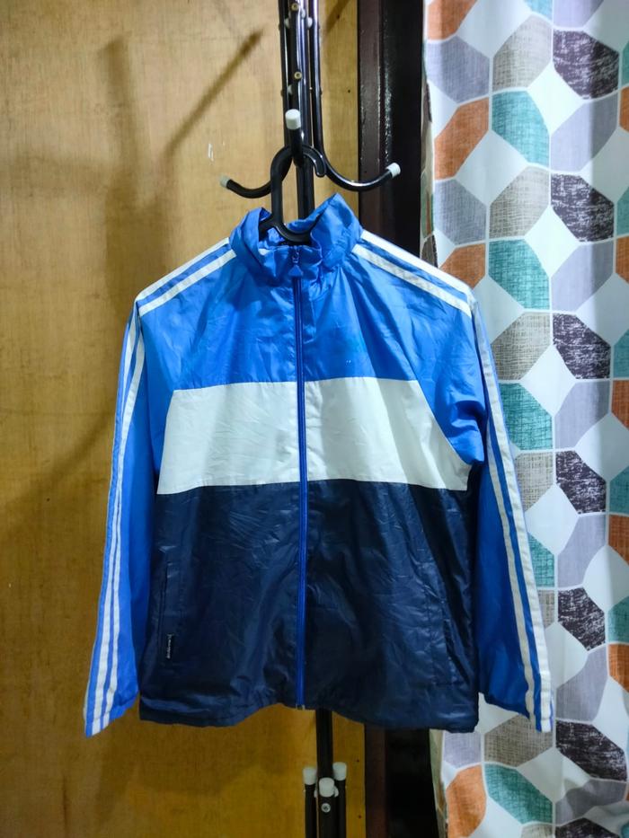 Parasut- Adidas Jaket Anak Hoodie Jaket Fashion Casual Unisex
