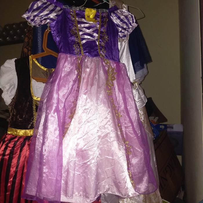 kostum princess anak kostum rapunzel preloved
