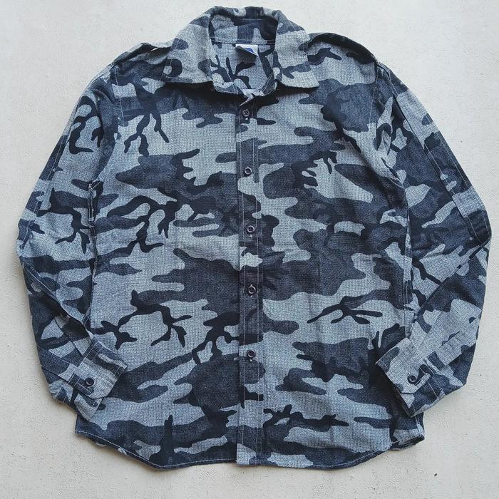 kemeja camo abahouse original not uniqlo dickies
