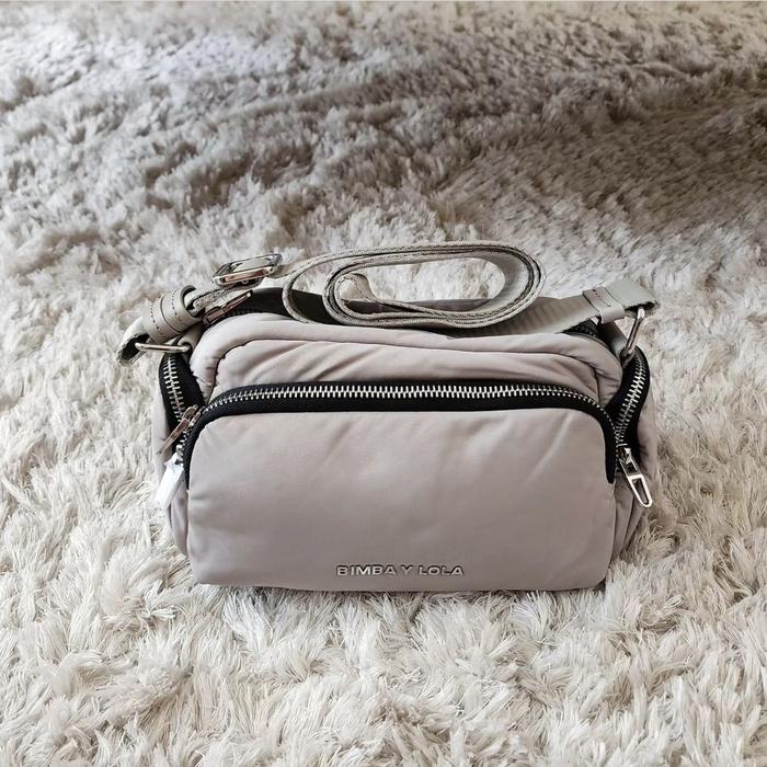 tas wanita byl pocket small crossbody sand ej