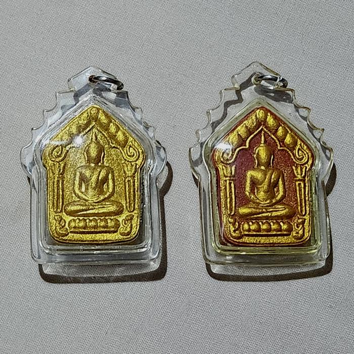 Phra Khun Paen With Tiny Phra Khun Paen & 2 Silver Takruts Nur Phong BE2559 By LP Sithep Phudon.