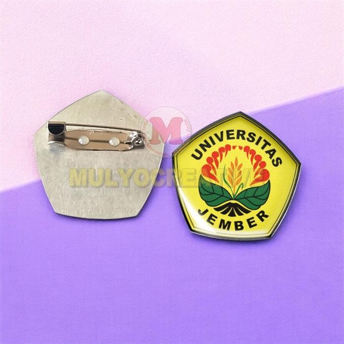 Pin UNEJ Lencana Pin Logo Universitas Jember
