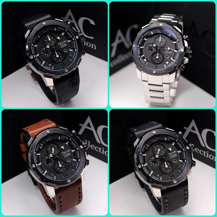 ALEXANDRE CHRISTIE AC6410 MC / AC 6410 MC MAN SILVER BLACK