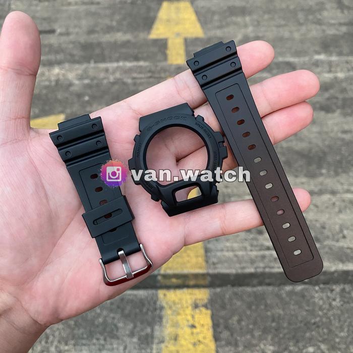 Band Bazel BNB Casio Gshock DW 6900 Strap Warna Hitam