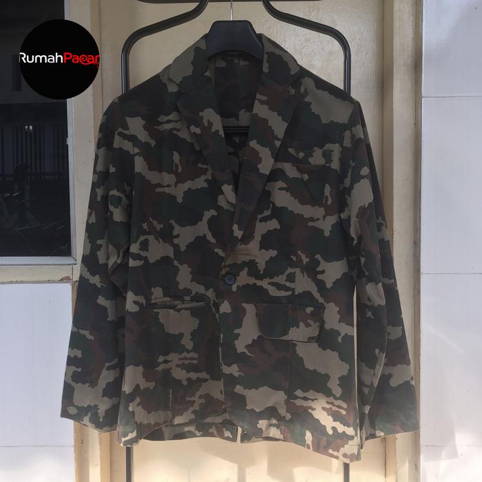Blazer Wanita Cosplay ala COWAD Army Military Camo NO Digital BDU ACU Combat Uniform Tactical Kemeja