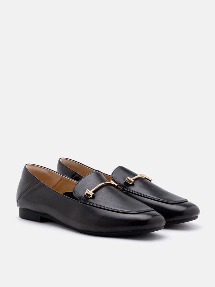 Pazzion Jaya Minimalist Horsebit Loafers