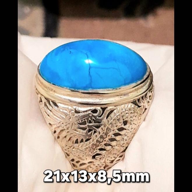 Pirus Hubei polosan gradasi royal blue size jumbo