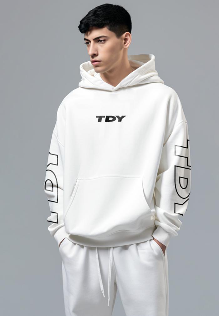 Third Day MO154 fleece hoodies tdy arrow white