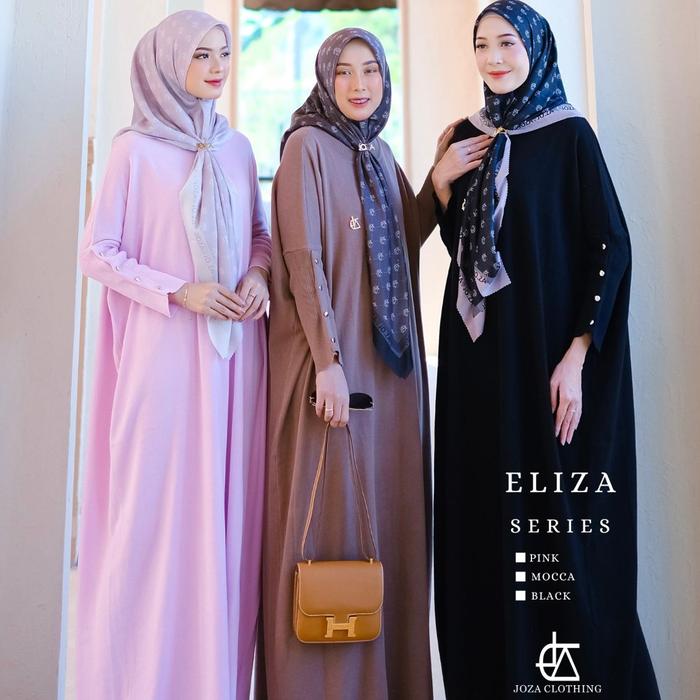 eliza series joza clothing Eliza series joza arina gamis knit rajut joza
