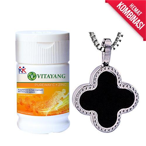 Kalung KK Liforce Clover Millennial + FREE SGF 150 Tablet & PWC