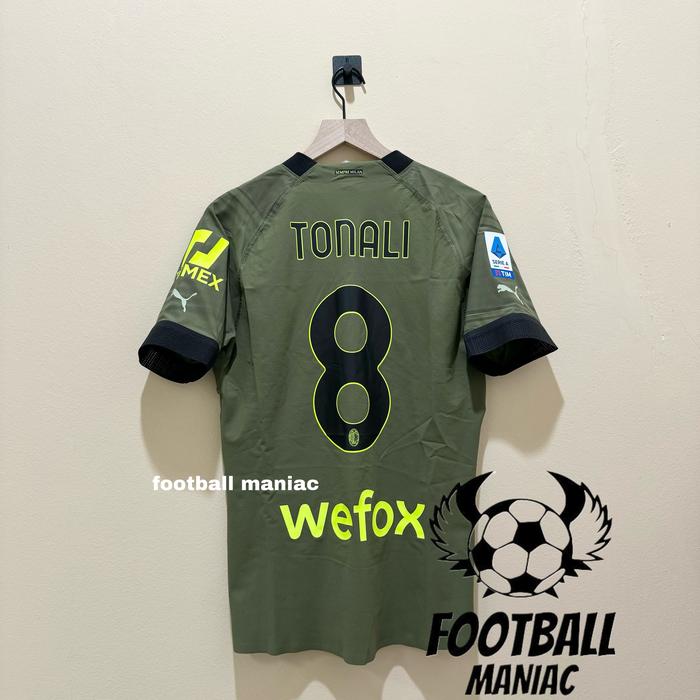 Jersey Original AC Milan 3rd 2022/2023 Authentic Ultraweave Tonali #8
