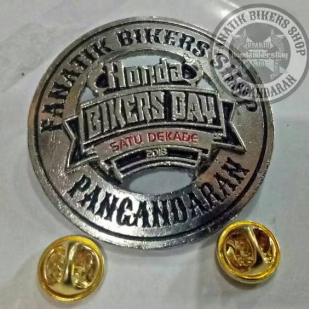 pin cor Honda Bikers Day ( dapet 2pcs )