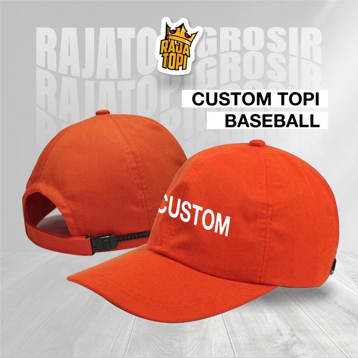 Topi Baseball Grosir Custom /Topi Custom/ Topi Panitia/ Topi Grosir