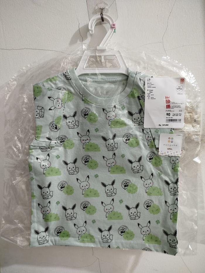 UNIQLO BABY / KIDS UT T-SHIRT / KAOS UT MONPOKE POKEMON