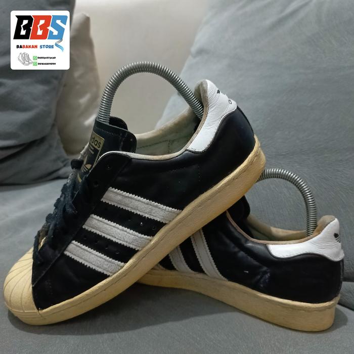 adidas superstar black second