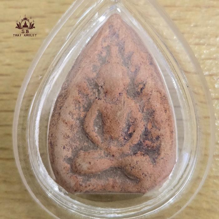 Thailand Amulet Phra Kroo Kleep Bua -Somdej Toh - B.E.2410 (1867) - Kartu Sertifikasi