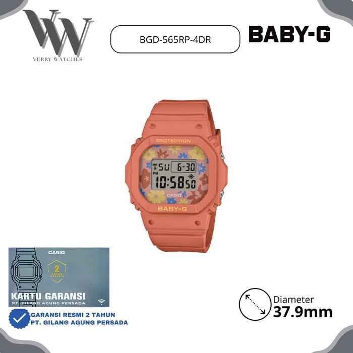 Jam Tangan Casio Wanita BGD-565RP-4DR Original & Garansi Resmi